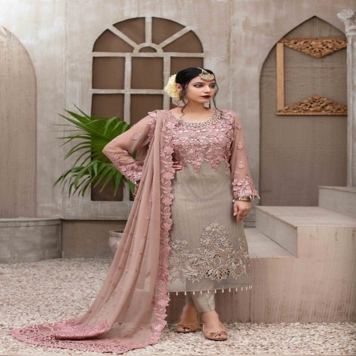 জর্জেট থ্রি পিস ডিজাইন জর্জেট থ্রি পিস ডিজাইন