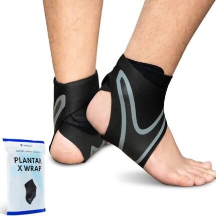 (2 Pcs) Plantar X Wrap - Ankle Support for Men & Women