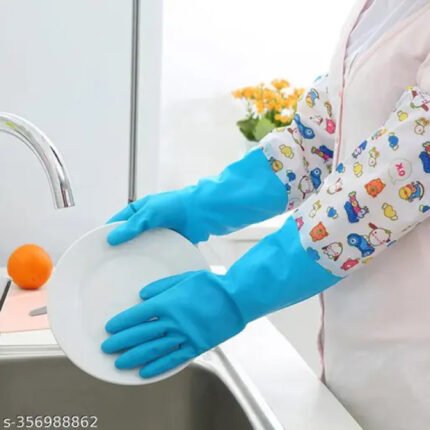 High Quality Silicone Dish Washing Kitchen Hand Gloves