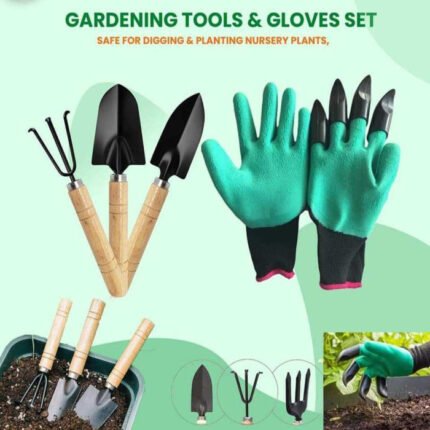 GARDEN COMBO | 1Pcs Garden Gloves & 1Pcs Gardening Tools