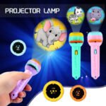 Kids Projection Torch Flashlight Learning Toy