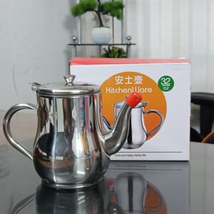 𝟕𝟓𝟎𝐌𝐋 𝐁𝐈𝐆 𝐒𝐈𝐙𝐄 Stainless Steel Oil Pot with Strainer