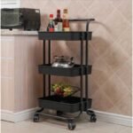 3 LAYER MULTIPURPOSE TROLLEY RACK