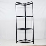 4 layer foldable corner shelves