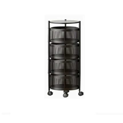 4 Layer Round Shape Kitchen Rack