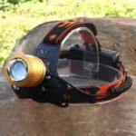 Rechargeable Led Headlight Dual Light Zoom Head lamp