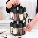 12 Pieces Double Layer Spice Rack