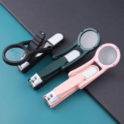 Magnifying Nail Clippers, Stainless Steel Nail Cutter